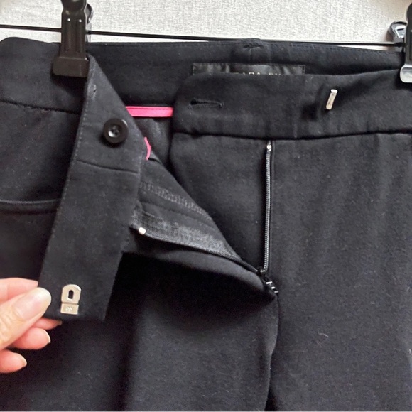 Barbara Bui Slim Fit Pants lamb leather blend Zipper hem Sz 29” - Picture 7 of 11
